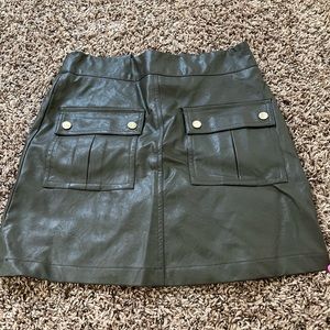Republic Green stylish high waisted pocket skort